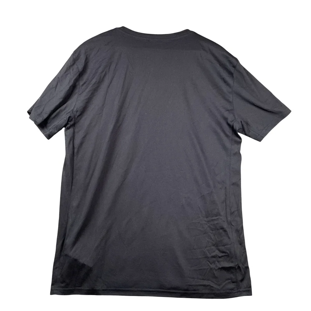 Nike Pittsburgh Steelers T-Shirt Mens Large Black Dri-FIT Graphic Tee